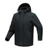 Men Women Softshell Jacket With Fleece Lining Hooded Windproof Waterproof Outdoor Hiking Climbing Coat