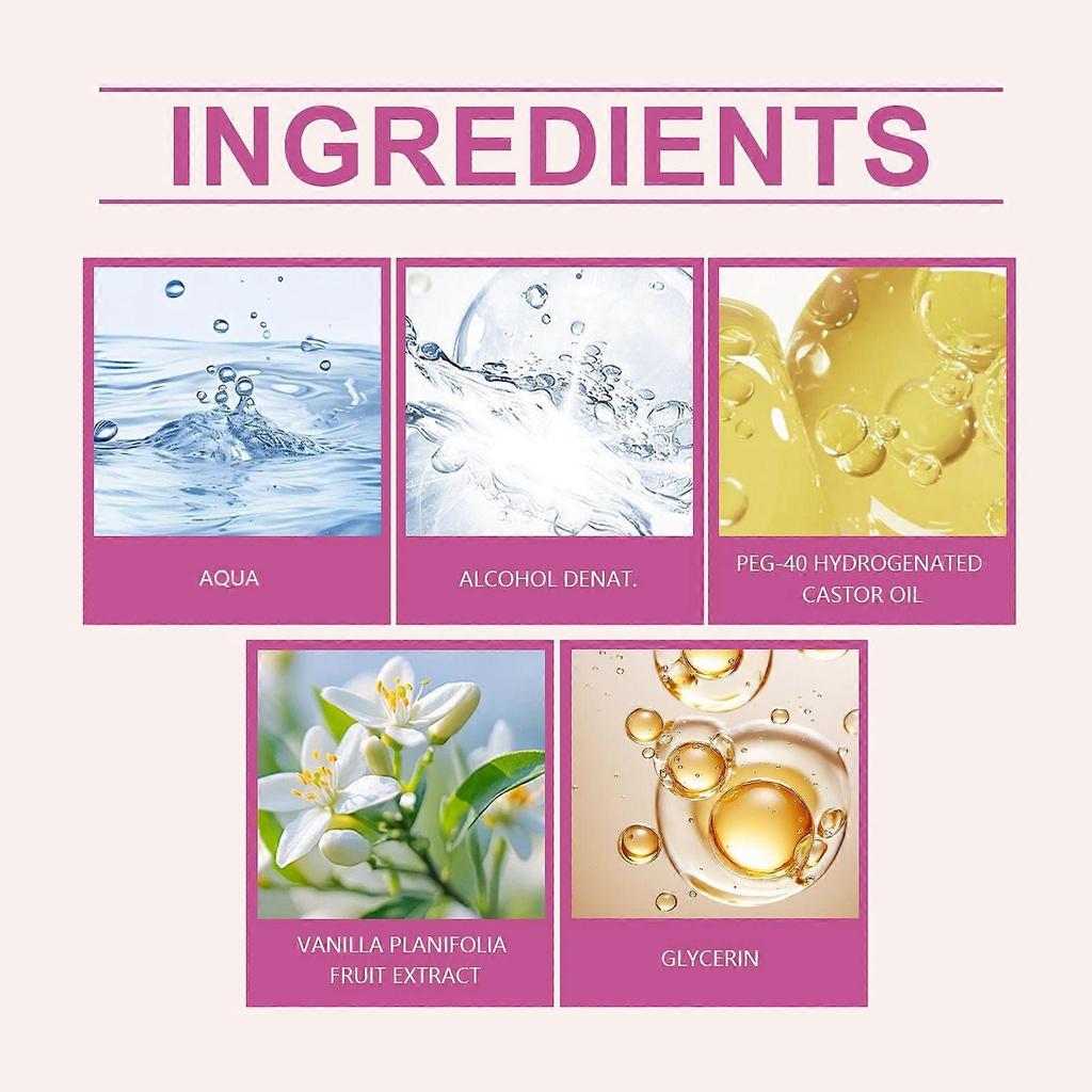 Ladies' Roll-On Perfume, Strong Vanilla Flavor Lasting Fragrance Add Personal Charm Portable Tonic Perfume