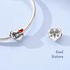 925 Silver Charms Beads Passport Dog Shoes Dangle Fit Bracelet Women Jewelry Gift DIY