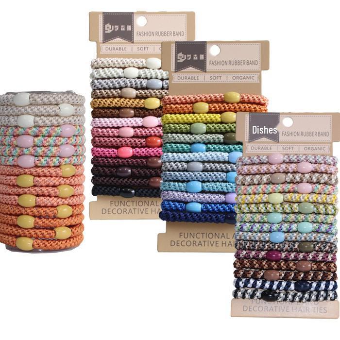 High-Elasticity Durable Hair Ties: Stylish Hair Ropes for Women