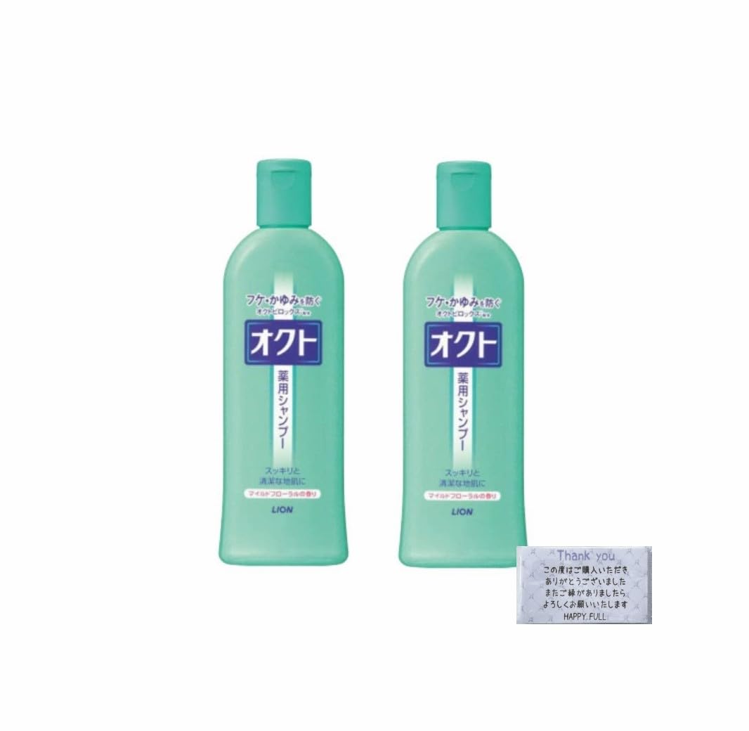 

[Set of 2] Octo Shampoo Medicated 320ml + HAPPYFULL Tissue