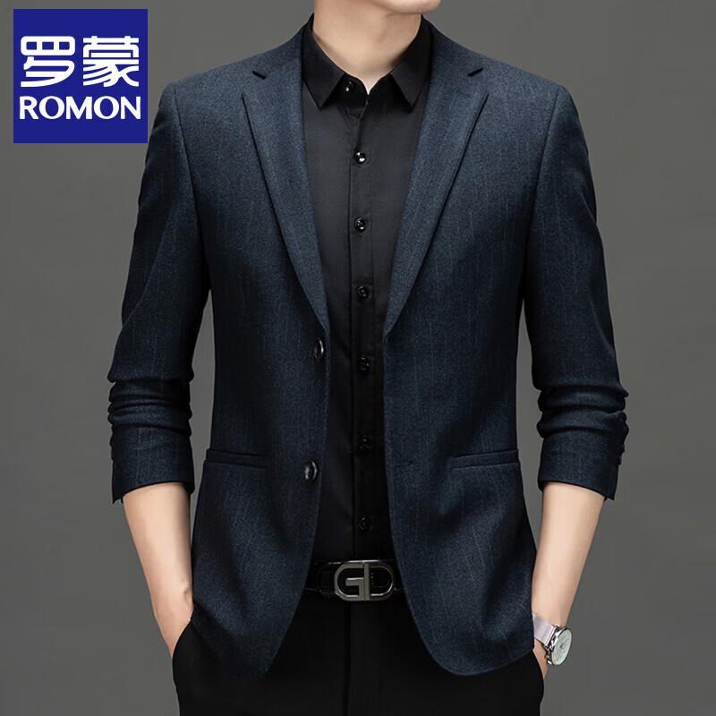 Romon Men s Wrinkle-Resistant Casual Blazer 190