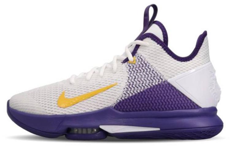 Nike LeBron Witness 4 EP  Lakers White  CD0188-100 40.5