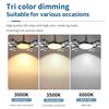 Modern E27 Drone Fan Light With Remote Control 3-Speed Wind/Dimmable 3-Color LED/Quiet Ceiling Lamp For Bedroom