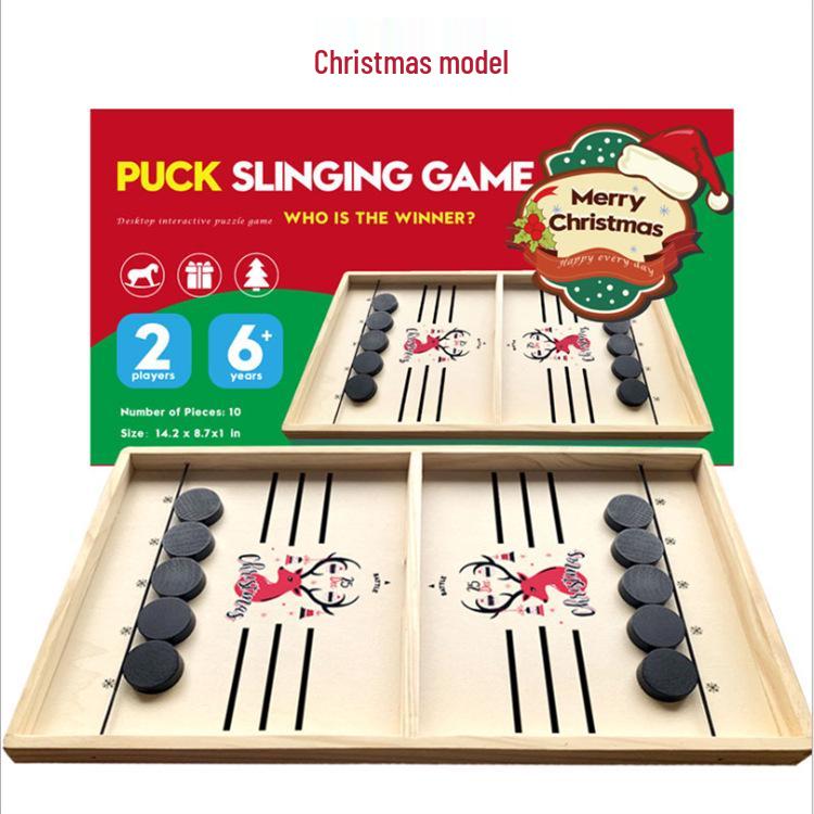 Bouncing Ball Chess: Interactive Parent-Child Tabletop Game for Kids - Fun Shooting & Hockey Toy