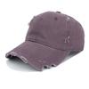Ripped Brim Hole Baseball Cap Adjustable Sunscreen Hats Fashion Baseball Hats  For Man Women Unisex