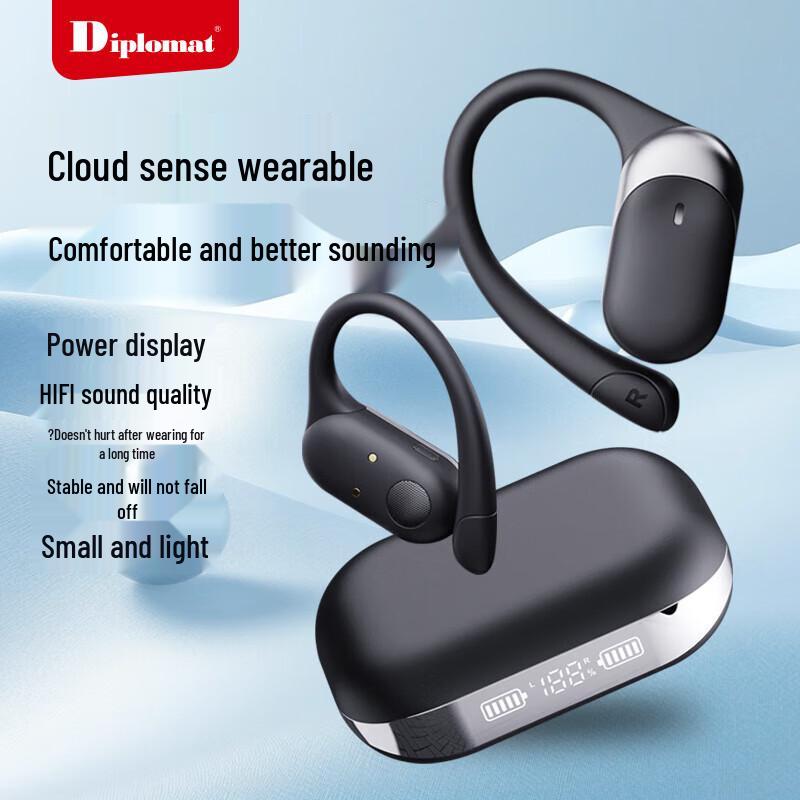 Diplomat H600 OWS AI Translation Sports Ear-hook Headset