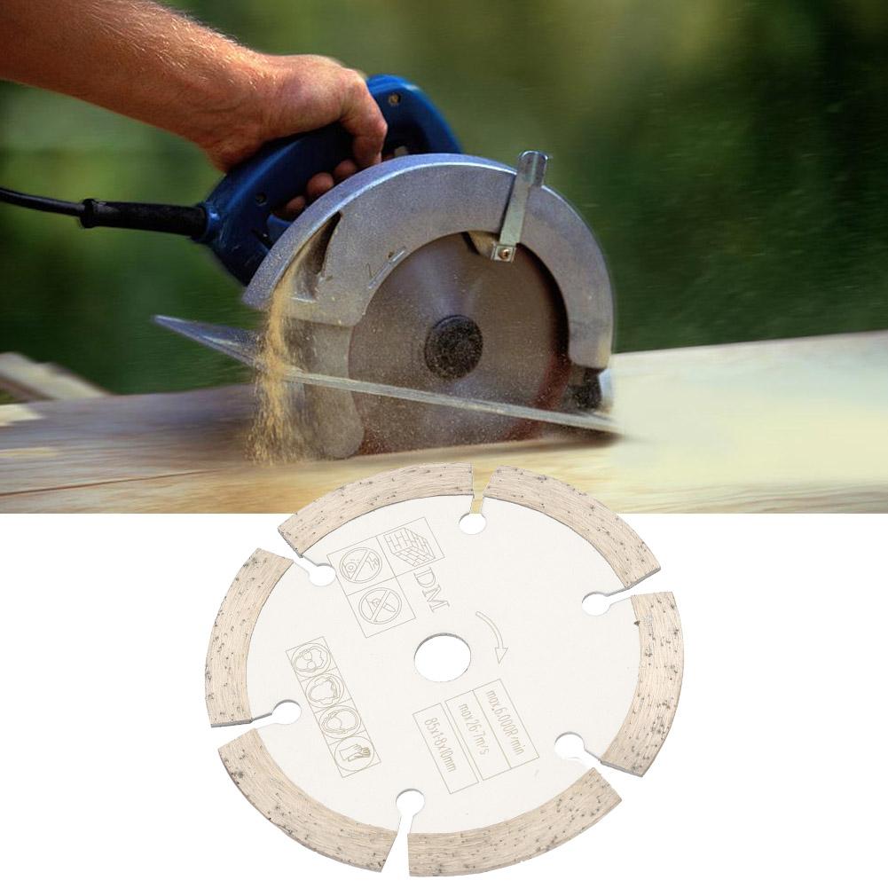85mm x 10mm Diamond Circular Cut Saw Woodworking Rotary Tool Cutting Disc