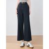 Betu Women's High-Waist Cropped Wide-Leg Casual Pants