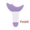Multi Functional Eye Makeup Silicone Baffle Crescent Shaped Eyelash Brush Eyeliner Eye Shadow Auxiliary Artifact