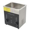2L Ultrasonic Cleaner with Timer Heater Degas Mode Stainless Steel Multiple Vent Holes Double Fuse