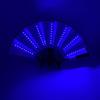 LED Luminous Lace Rose Folding Dance Fan - Chinese Style Wedding Accessory