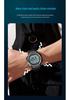 Sanda Luminous Waterproof Sports Watch: Multifunctional Alarm Clock Wristwatch for Men and Women