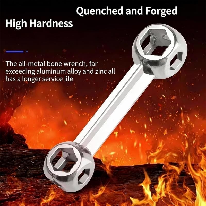 Innovative Multifunctional Sockets Wrenches Set Solid And Portable Ten Size For Bicycles Enthusiasts And DIY Projects