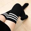 Women Over Knee Socks Thigh High Sock Girl Black White Knee Half Stockings Women Pink Long Socks Pack of One Pair