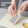 3pcs/set Non Slip Stainless Steel Grater Set Stackable Ginger Garlic Zester  Holiday Gift Giving