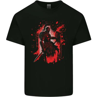A Spartan Gladiator Bodybuilding MMA Fantasy Kids T-Shirt Childrens