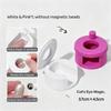 Spinning Cat Eye Manicure Magnet Upgraded Wide Light Effect Glass Bead Ideal for DIY Nail Art Salon Home Use