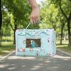 Pet Shoulder Bags Warm Parrot Carrier Bag Windproof Thicken Bird Cotton Nest Large Space with Window Hamster Outdoor Bag Outside