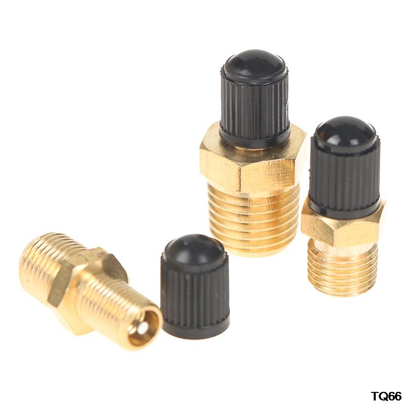 1PC 28mm Brass Schrader Air Compressor Tank Fill Valve 1/4 1/8 NPT Tire Valve Core Car Motorcycle Vacuum Tire TPMS Accessories