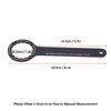 Rear Axle Wrench Multiple Models Abrasion Resistance Aluminum Alloy Bottom Bracket Wrench for BB91 109 30SH PF30SH BB51