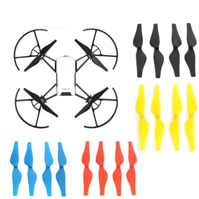 Ramidos 4 Stück Schnellverschluss/Verriegelung Propeller CCW CW Props Blätter Für DJI Tello Mini Drohne