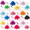 Flip Octopus Doll, Flip Octopus Octopus Plush Toy Double Sided Flip Doll