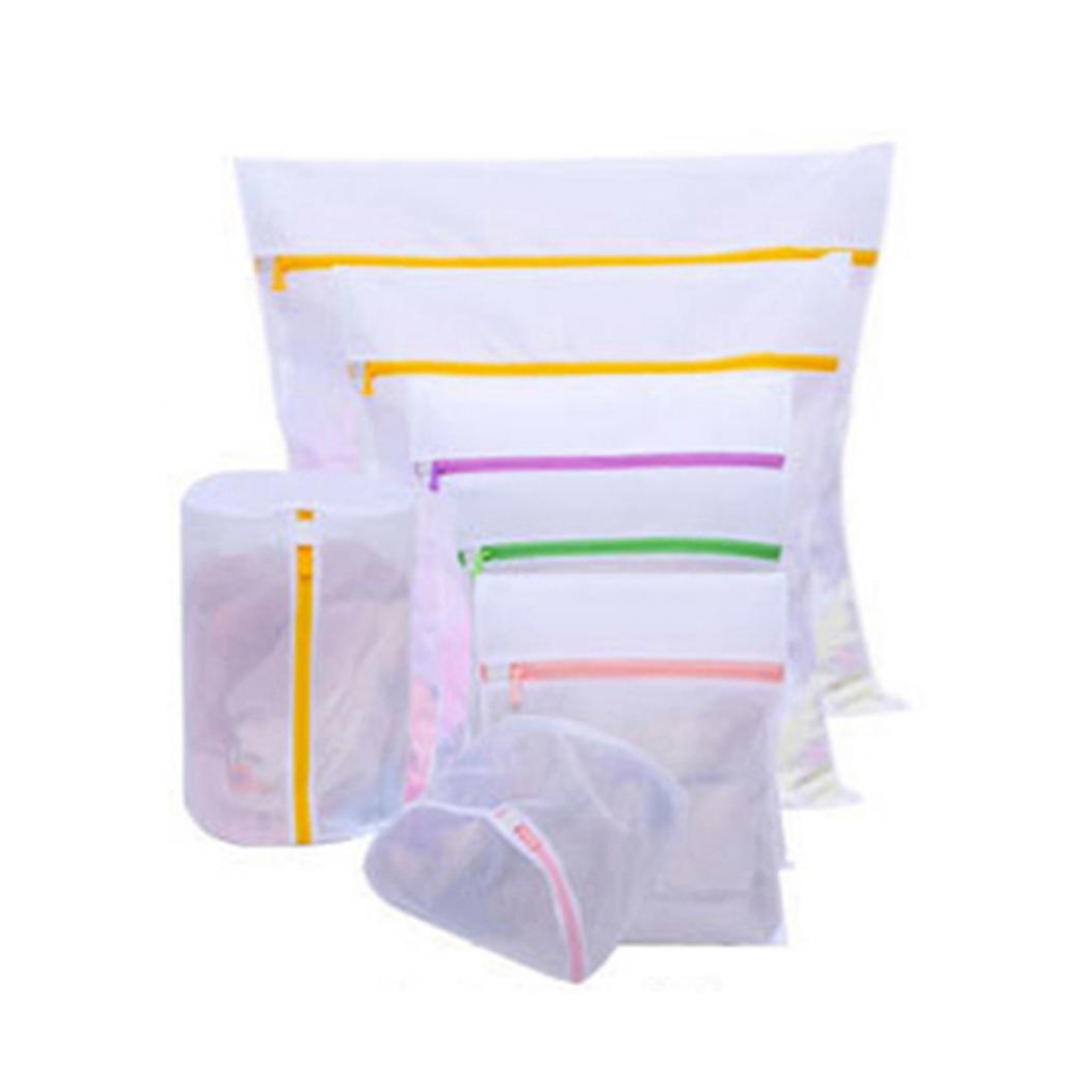 

3/4/5/6/7 шт., сумка для стирки в стиральной машине, нижнее белье, одежда, сетчатая сумка на молнии 7pcs