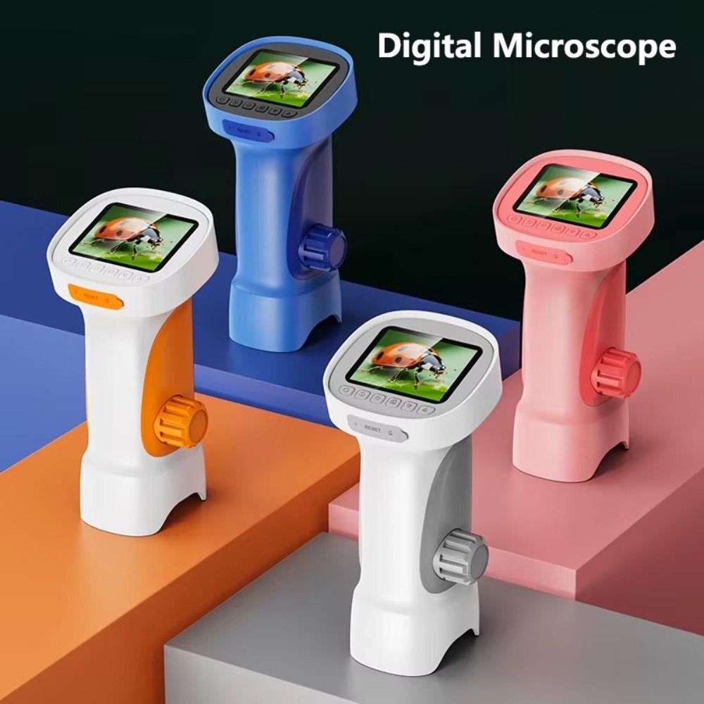 1000x Zoom Digital Microscope 2 Megapixels Kids Mini Microscope  Children's Birthday Gifts