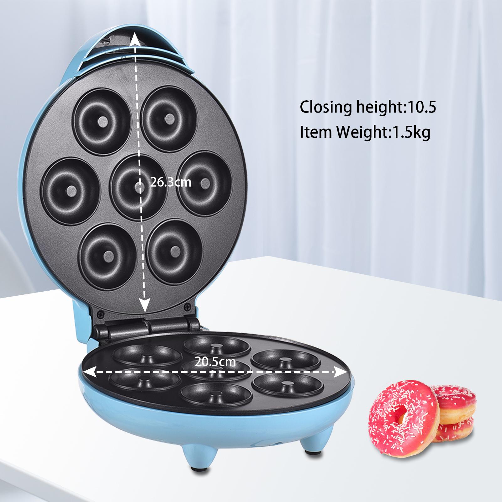 

Aoresac 1200 Вт антипригарная машина для изготовления пончиков, мини-машина для изготовления пончиков, легко очищаемые тарелки, крутая сенсорная ручка