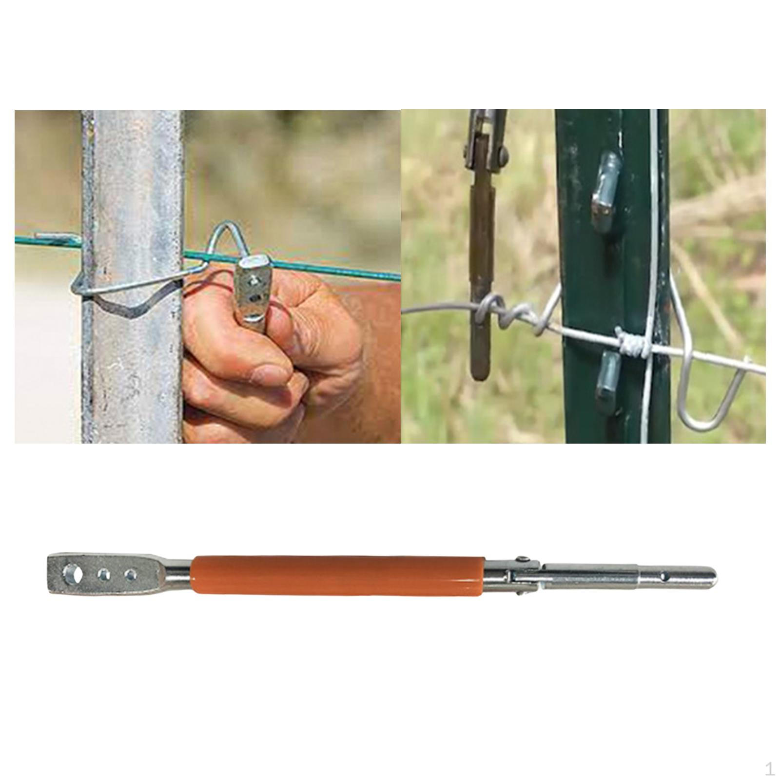 

Крепеж для заборных клипс, многофункциональный портативный инструмент для гибки проволоки и стали, клипсы для Т-столбов, инструмент для двора