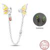 Vendi Charms a Catena con Animali, Piante, Viaggio, Design di Moda, Perline in Argento 925, 3mm, Fai da Te, Creazione di Gioielli Fini