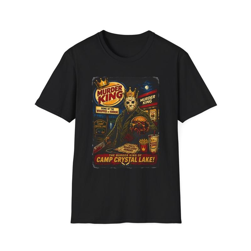 Camp Crystal Lake Horror Poster Unisex T-Shirt| Jason voorhees S