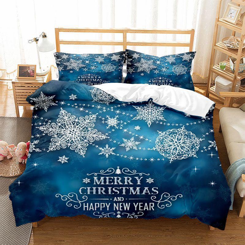 

Модная технология печати, 3D цифровая печать, постельное белье, пододеяльники, наволочки, комплекты из трех предметов 135 * 200Cm two-piece set