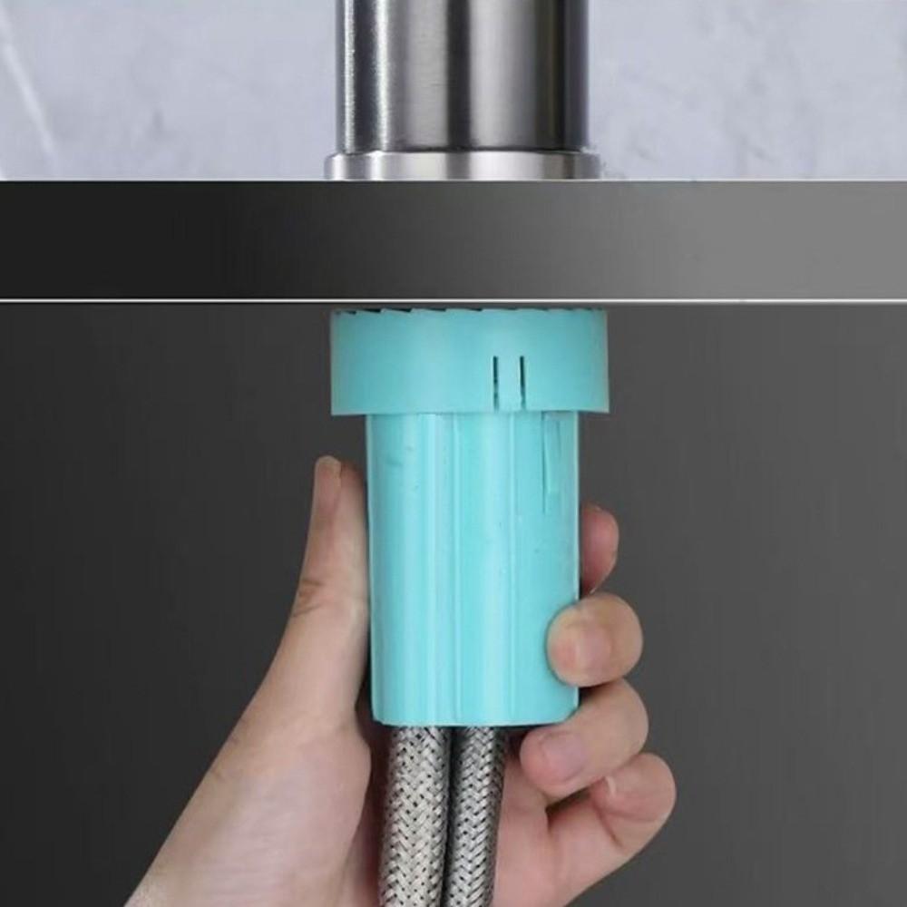 Anti-Loosening Faucet Base Fixed Nut Blue Kitchen Faucet Base Faucet Accessories