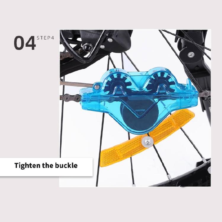 Bicycles Chain Cleaning Brush Plastic Chain Gears Grunge Bike Chain Cleaner for Efficient Cleaning