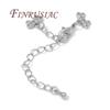 18K Gold Plated Extender Curb Chain,Bracelet Extender Lobster Clasp with Extension Chain Connector For DIY Bracelets Accessories