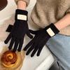 Soft Shawl Hat Warm Ear Flap Hat Women Ear Protective Cap Winter Scarf/Gloves