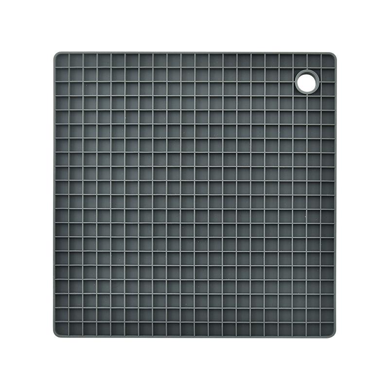 In-Stock Heat-Resistant Square Kitchen Pot Mat – Simple Heat Insulation Pad with Anti-Scald Pot Handle Cover