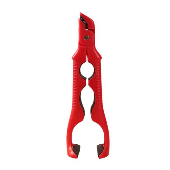 3-in-1 Hot Plate Gripper Tongs Heat Resistant Bowl Tongs Non-Slip Plate Lifter with Built-in