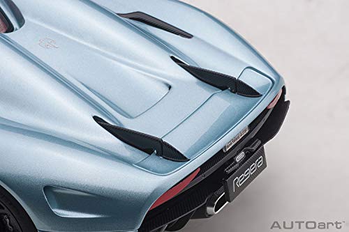 AUTOart 1/18 Scale Koenigsegg Regera Metallic Light Blue Finished Model 79028