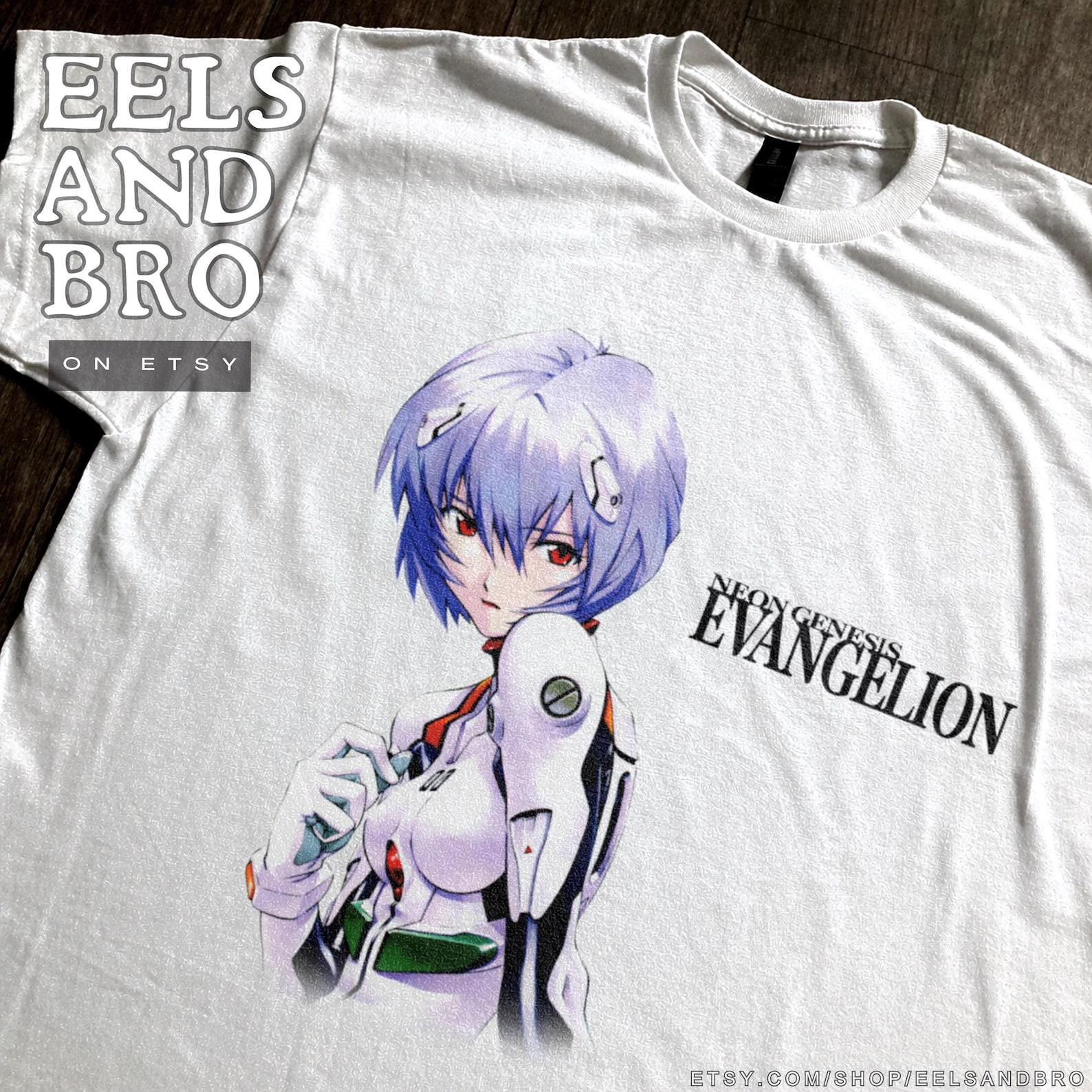 FIRST CHILD Rei Ayanami - Anime Unisex White t-shirt L