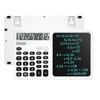 Multifunctional Talking Calculator Rechargeable 12 Digits Large Display Calculator with Notepad Big Sensitive Keys for School Business Work