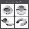 Cat Tunnel Cat's Nest Donut Passage Crawling Dodging House Rolling Dragon Maze Drilling Toy Sleeping