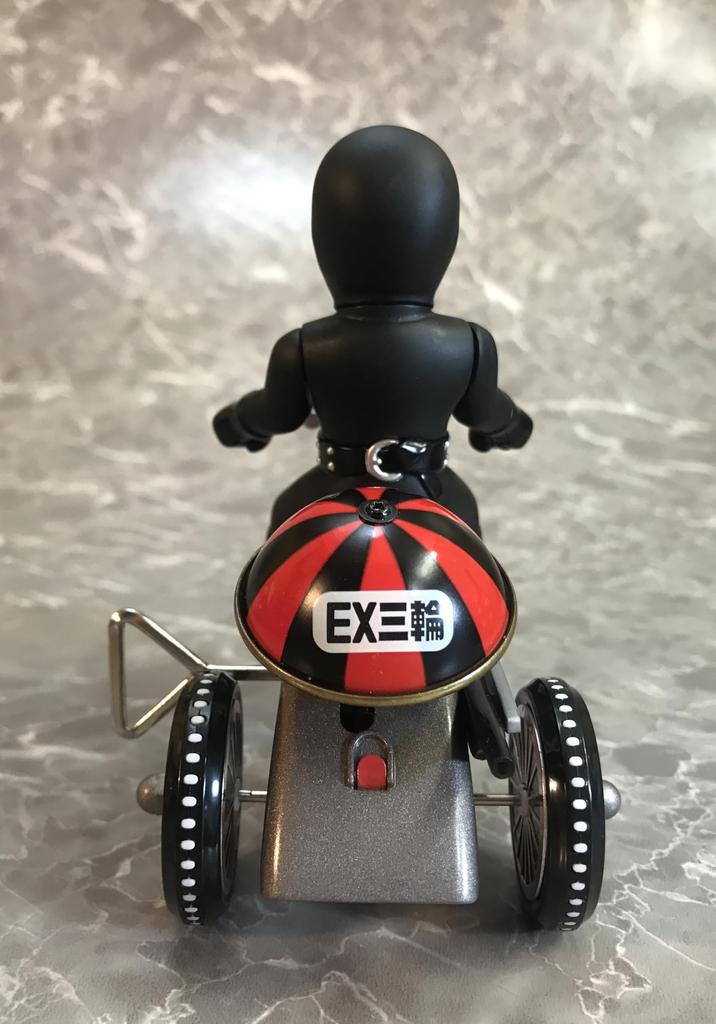 Art Storm EX Tricycle Shocker Bone Combatant Type B Wind-up Tricycle Figure