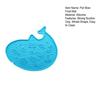 Pet Slow Food Mat with Suction Cups, Whale Shape Slow Feeding Mat for Prevent Choking Anxiety Relief, Non-Slip Silicone Lick Mat for Dogs And Cats