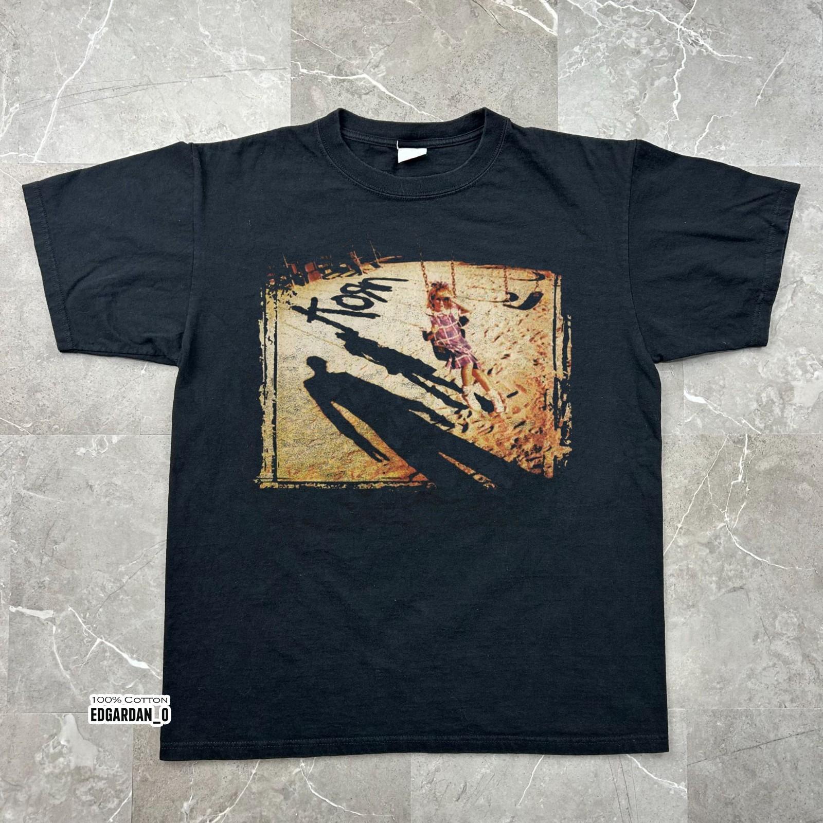 Korn Christmas Song Debut Album Black Unisex T-shirt Size S-5XL XL