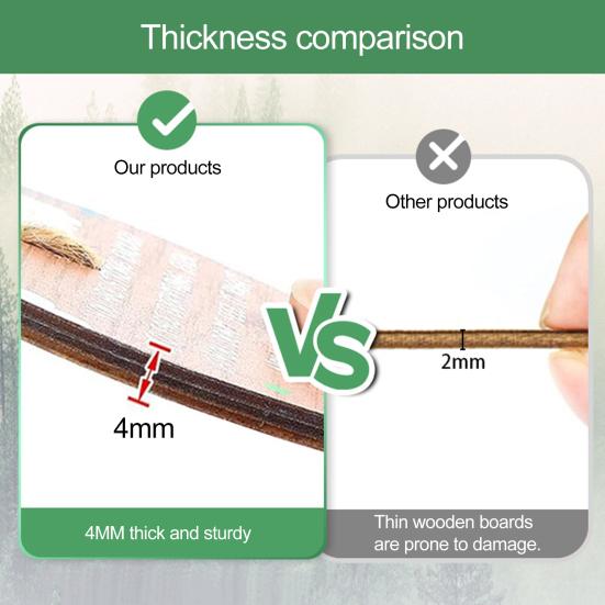 Yousheng 3Pcs/Set Wooden Birds Wall Art Rustic Flying Birds Decorations Modern Scandinavian Wall Decor for Farmhouse Home Office