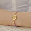  Classic Tree of Life Bracelet for Women Men Fashion Red/Black/Purple Color Rope Chain Bracelets Stainless Steel Jewelry