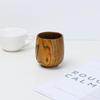 Wooden Tea Cup Reusable Durable Retro Tea Cup Household Supplies Creative Handmade Wooden Water Cup Teaware Tea Supplies